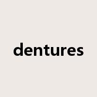 dentures是什么意思