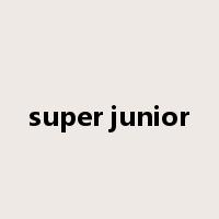 super junior是什么意思