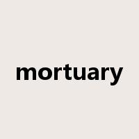mortuary是什么意思