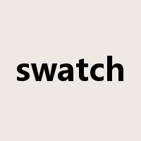 swatch是什么意思
