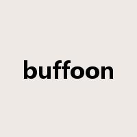 buffoon是什么意思