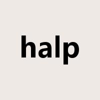 halp是什么意思