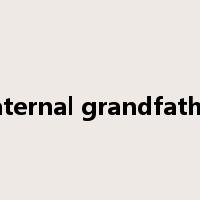 paternal grandfather是什么意思