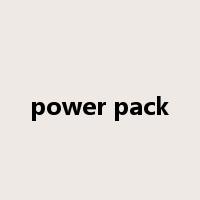 power pack是什么意思