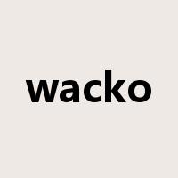 wacko是什么意思