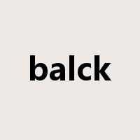 balck是什么意思