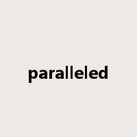paralleled是什么意思