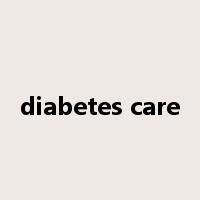 diabetes care是什么意思