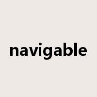 navigable是什么意思