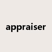appraiser是什么意思
