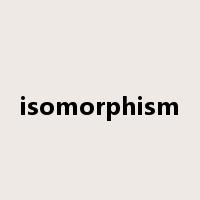 isomorphism是什么意思