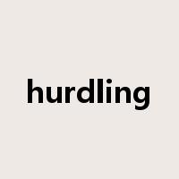 hurdling是什么意思