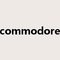 commodore是什么意思