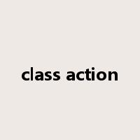 class action是什么意思