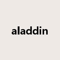 aladdin是什么意思
