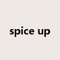 spice up是什么意思
