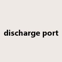 discharge port是什么意思