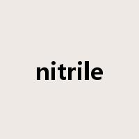 nitrile是什么意思