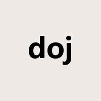 doj是什么意思