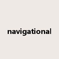 navigational是什么意思