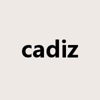 cadiz是什么意思