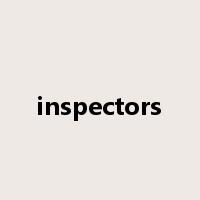 inspectors是什么意思