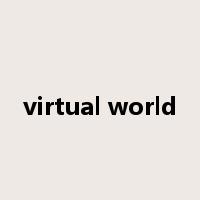 virtual world是什么意思