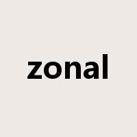 zonal是什么意思