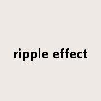 ripple effect是什么意思