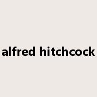 alfred hitchcock是什么意思