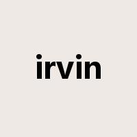 irvin是什么意思