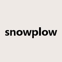 snowplow是什么意思
