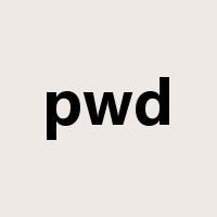 pwd是什么意思