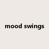 mood swings是什么意思