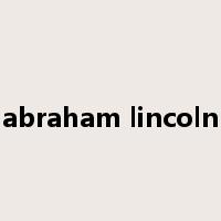 abraham lincoln是什么意思