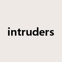 intruders是什么意思