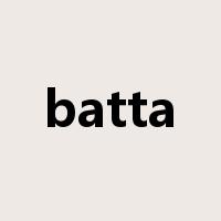 batta是什么意思