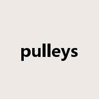 pulleys是什么意思
