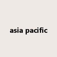 asia pacific是什么意思