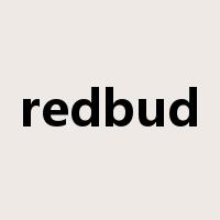 redbud是什么意思