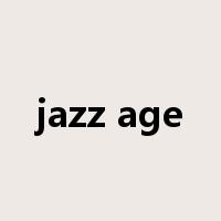 jazz age是什么意思