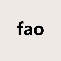 fao是什么意思