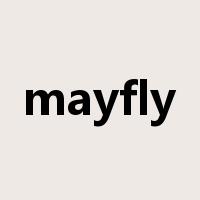 mayfly是什么意思