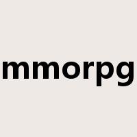 mmorpg是什么意思