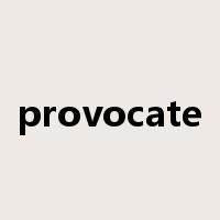 provocate是什么意思