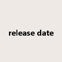 release date是什么意思