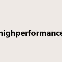 highperformance是什么意思