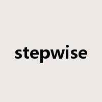 stepwise是什么意思