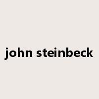 john steinbeck是什么意思
