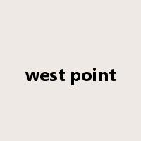 west point是什么意思